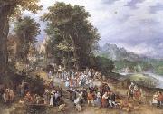 A Flemish Fair (mk25), BRUEGHEL, Jan the Elder